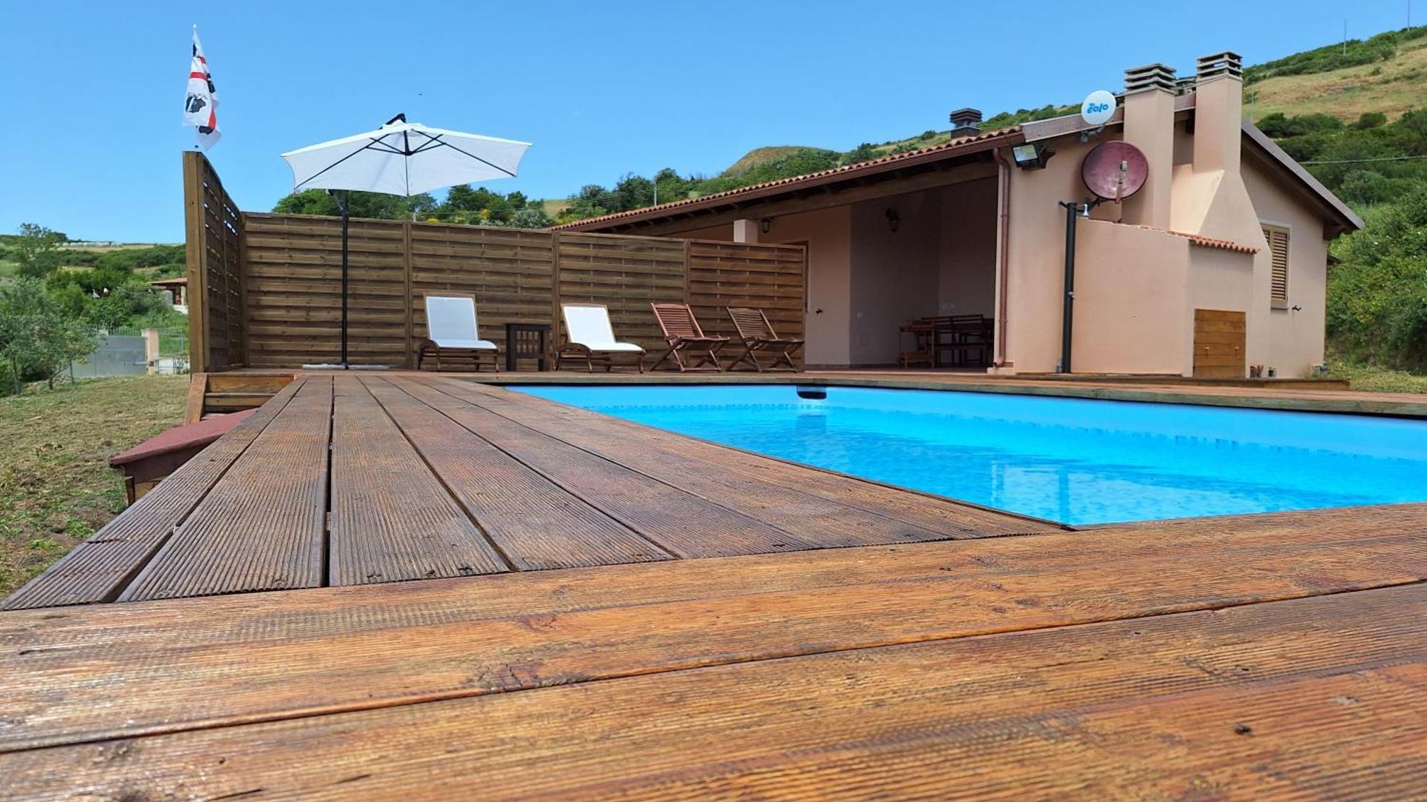 Villa Marci Con Piscina Privata A Nulvi Oda fotoğraf