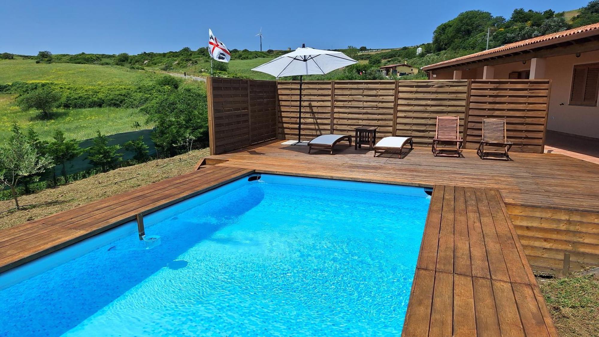 Villa Marci Con Piscina Privata A Nulvi Oda fotoğraf