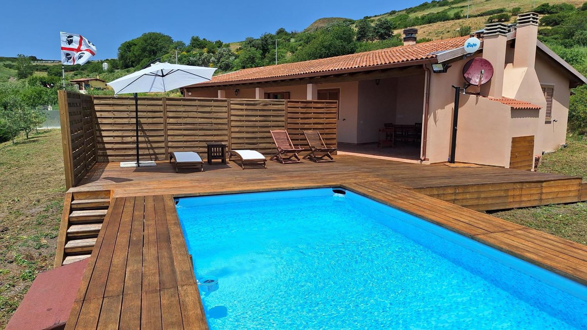 Villa Marci Con Piscina Privata A Nulvi Oda fotoğraf